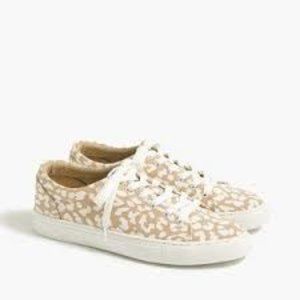 J Crew Printed road trip sneakers sz 10